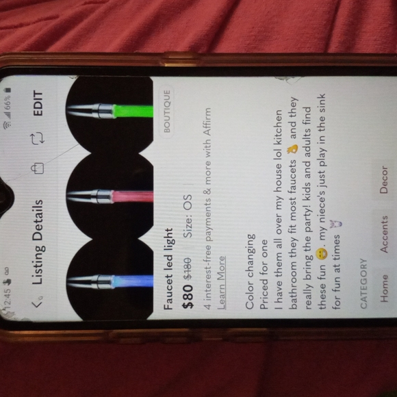 Faucet led light - Picture 4 of 4